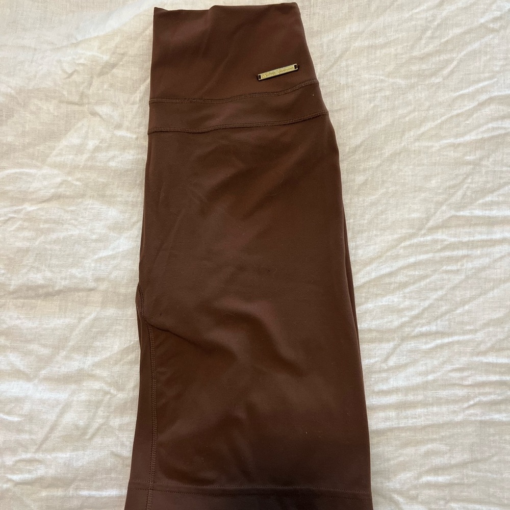 Gymshark x Whitney Simmons Dandelion Brown Cycling Shorts